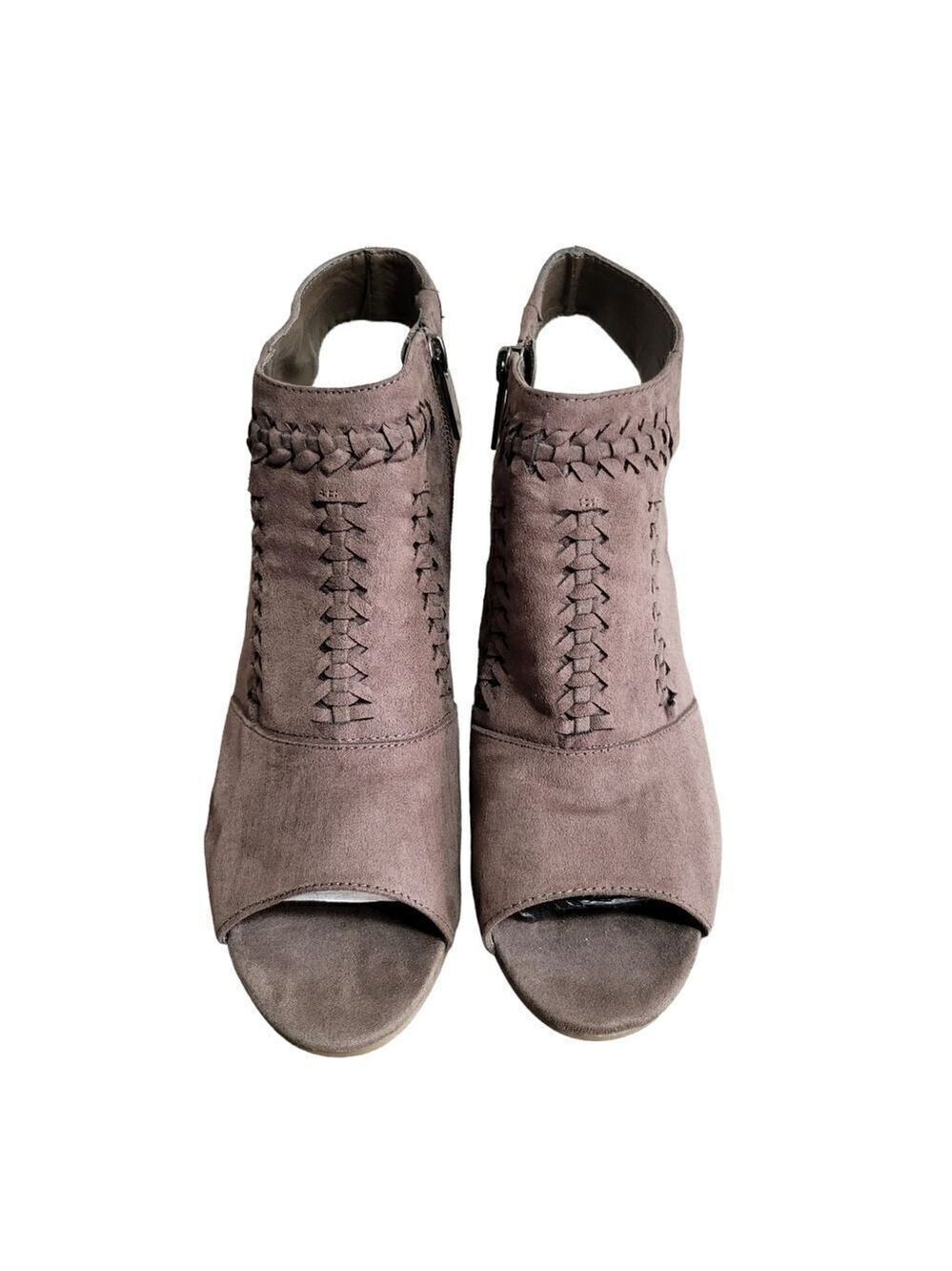Sonoma Vitalize Ortholite Brown‎ Faux Suede Open Toe